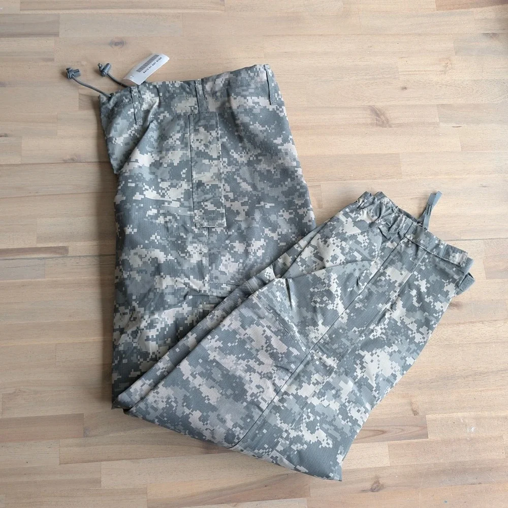 US Army ECWCS Gen III Trousers Extreme Cold Wet Weather‎ Camo Medium Long NWT!